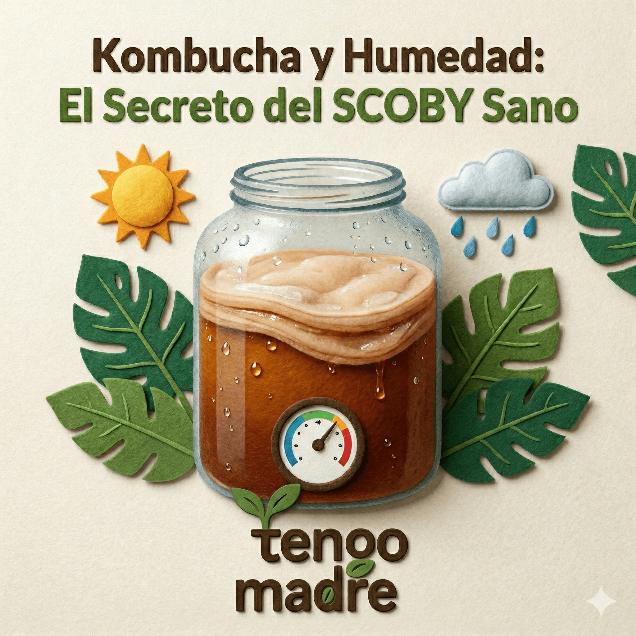 Kombucha y Humedad: El Secreto del SCOBY Sano