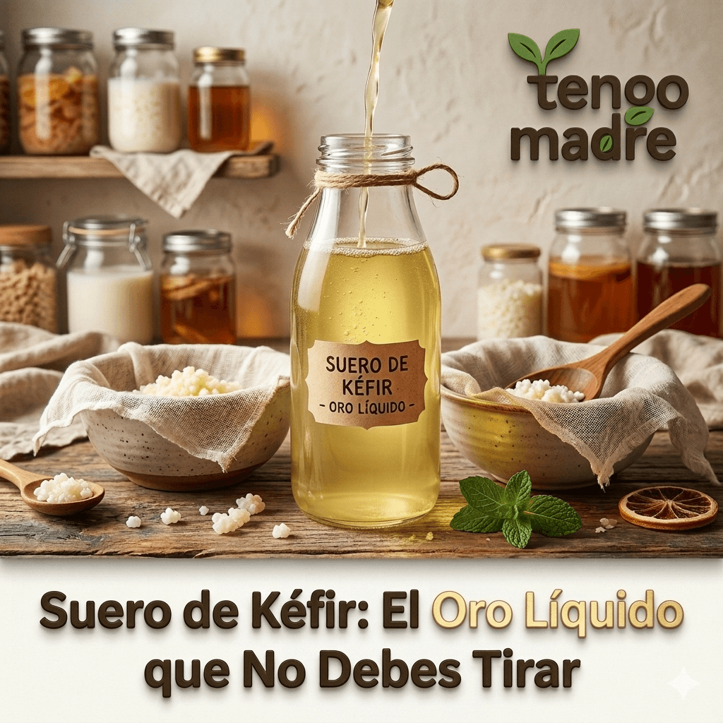 Suero de Kéfir: El Oro Líquido que No Debes Tirar