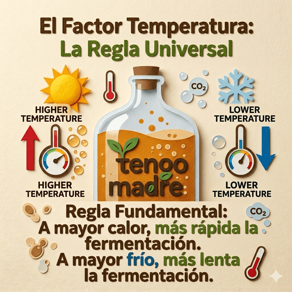 El Factor Temperatura: La Regla Universal