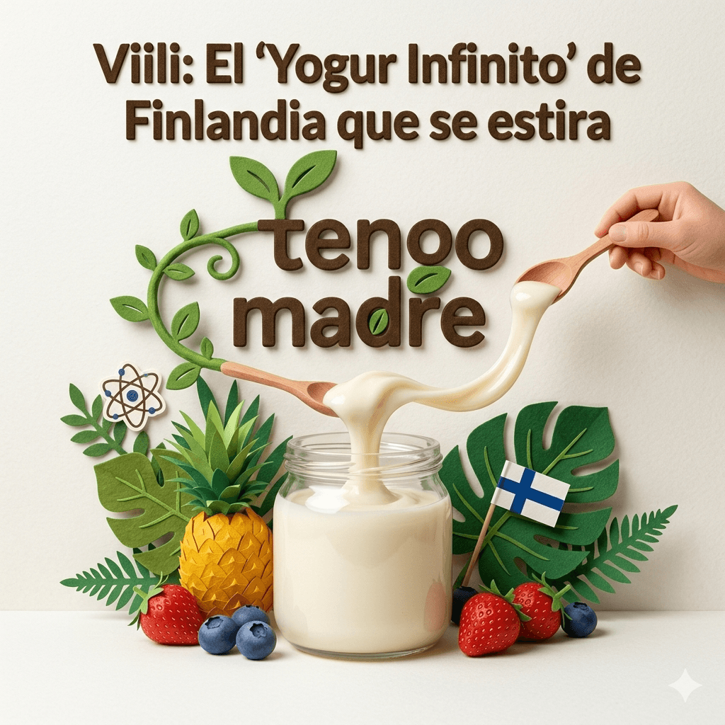 Viili: El "Yogur Infinito" de Finlandia que se estira