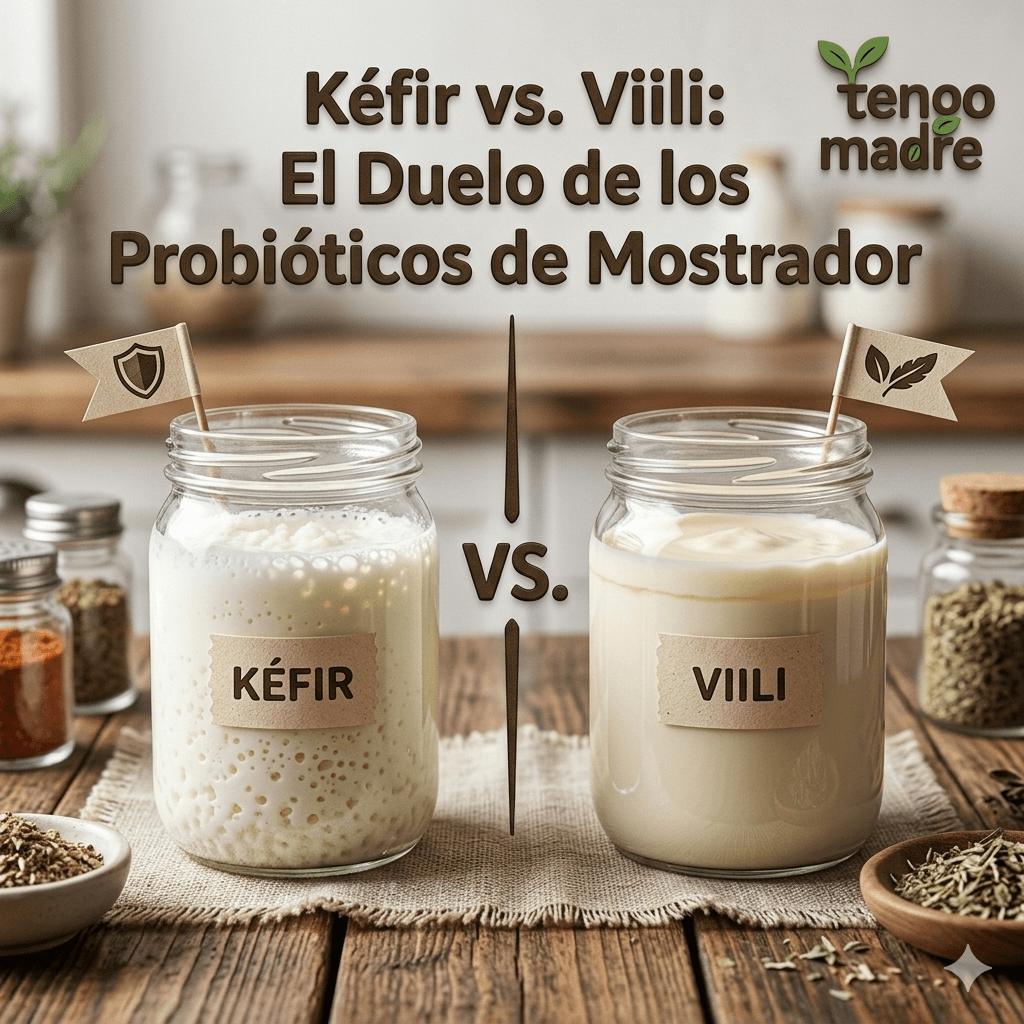 Kéfir vs. Viili: El Duelo de los Probióticos de Mostrador
